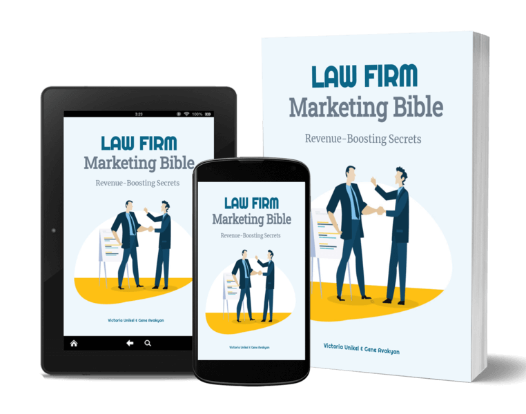 Law Firm Marketing Bible book cover