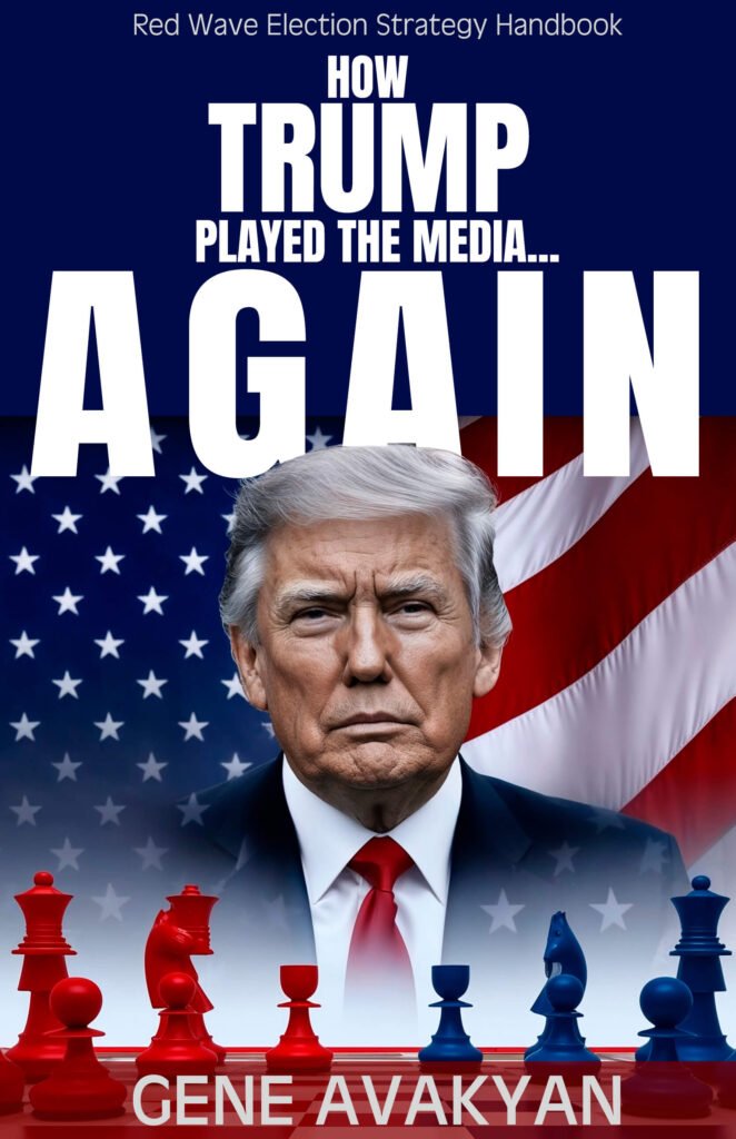 front_cover_image_final_sml Donald Trump and the winning 2024 election - Red Wave and beyond. How to win an election.